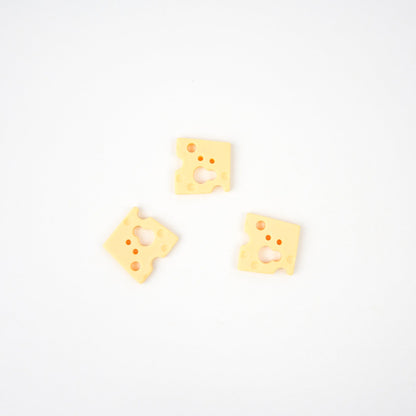 Swiss Cheese Slice Pin - Mini Story Co