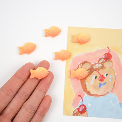 Taiyaki Magnet Set | Fish - shaped Pastry Fridge Magnet - Mini Story Co
