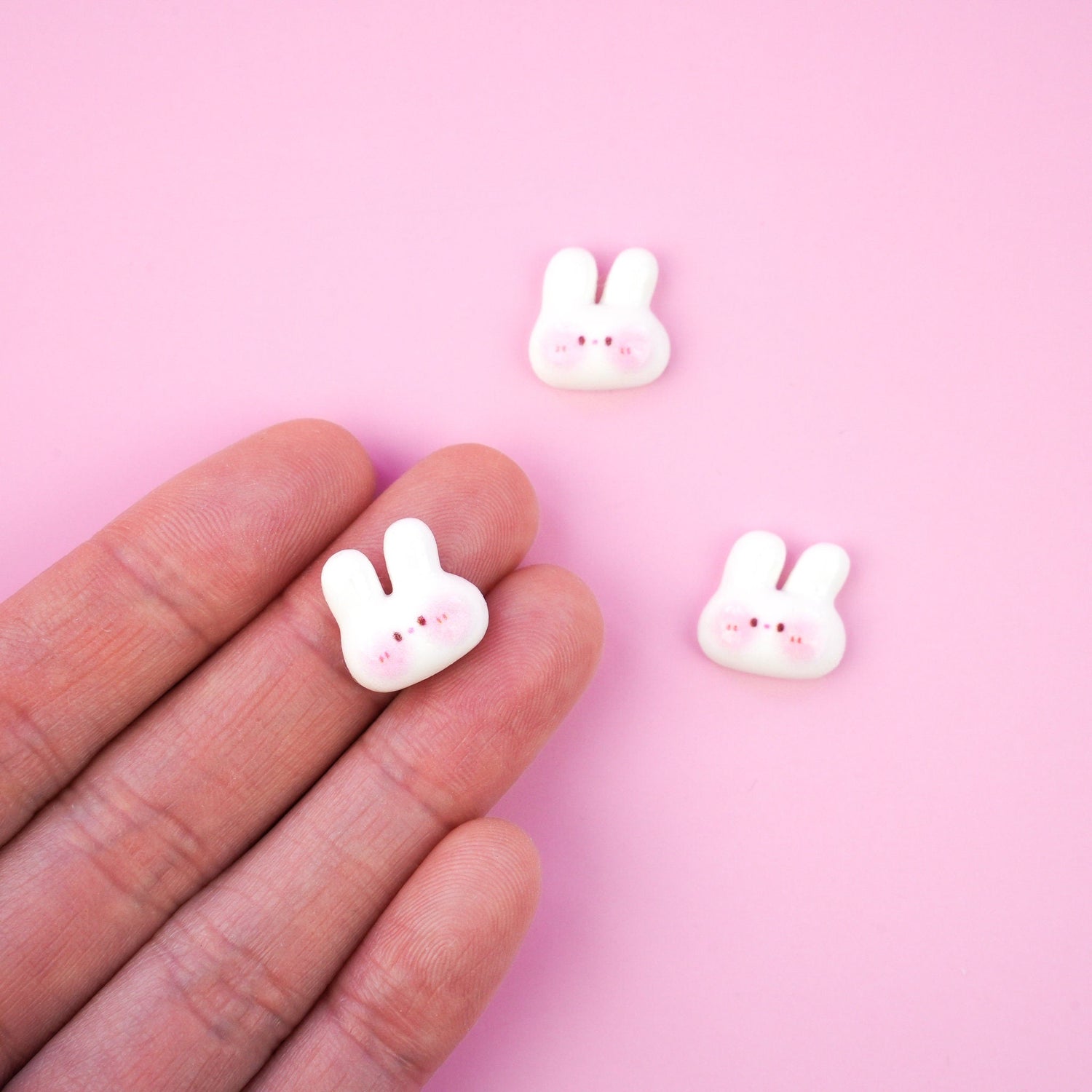 Tiny Bunny Pin | Adorable White Rabbit Brooch - Mini Story Co