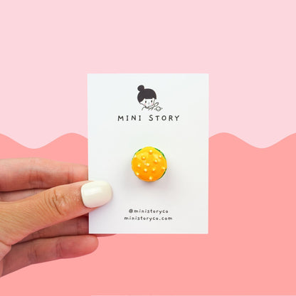 Tiny Burger Pin - Mini Story Co