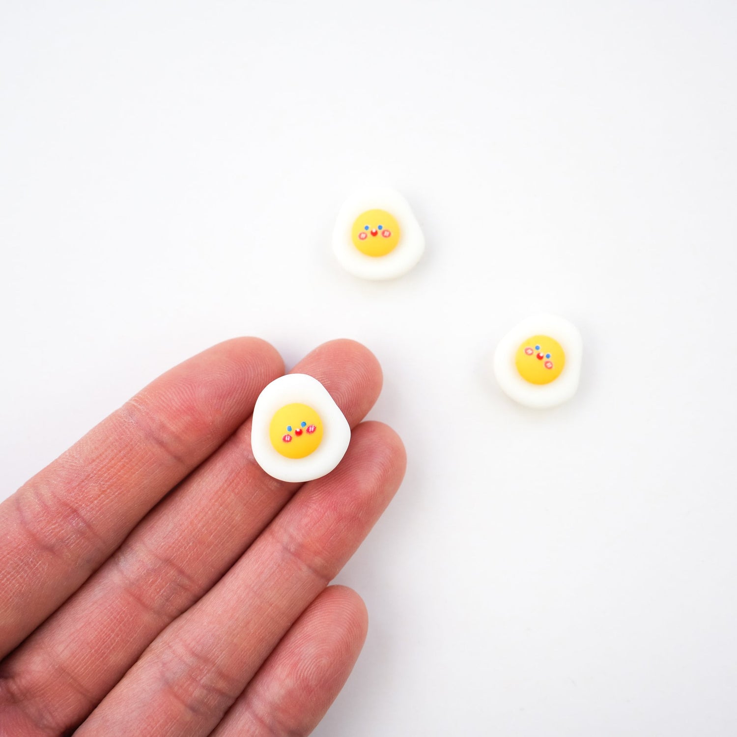 Tiny Fried Egg Pin - Mini Story Co