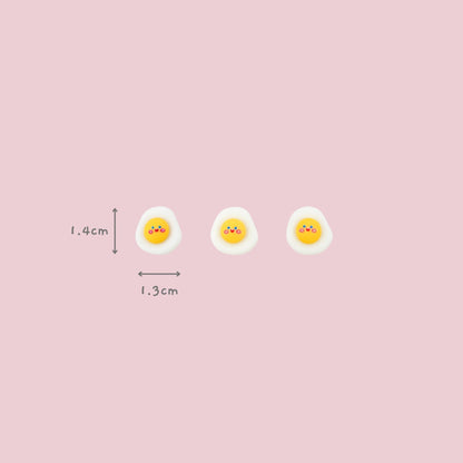 Tiny Fried Egg Pin - Mini Story Co