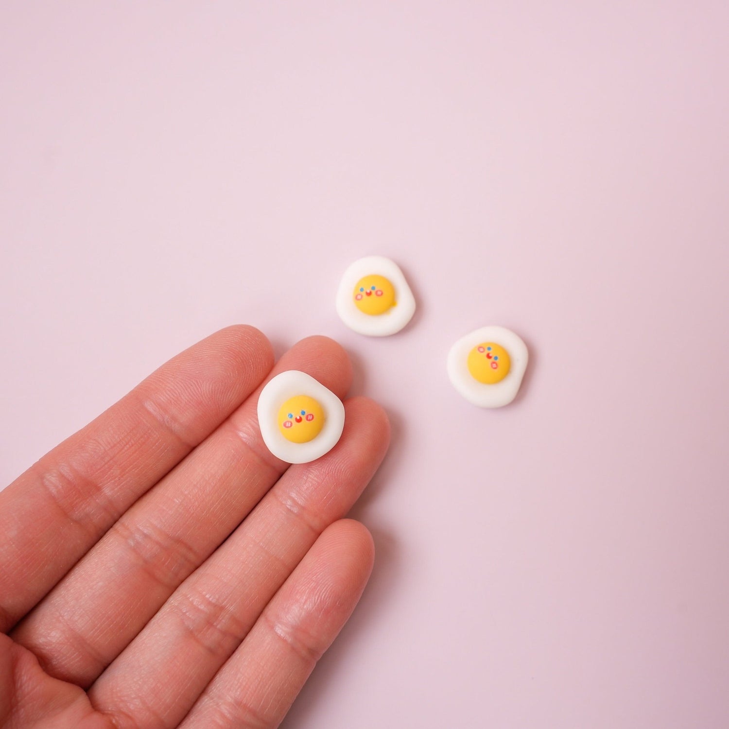 Tiny Fried Egg Pin - Mini Story Co