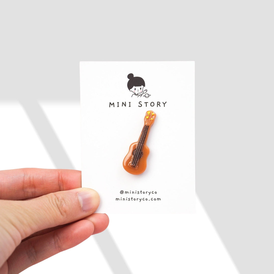 Tiny Guitar Pin - Mini Story Co