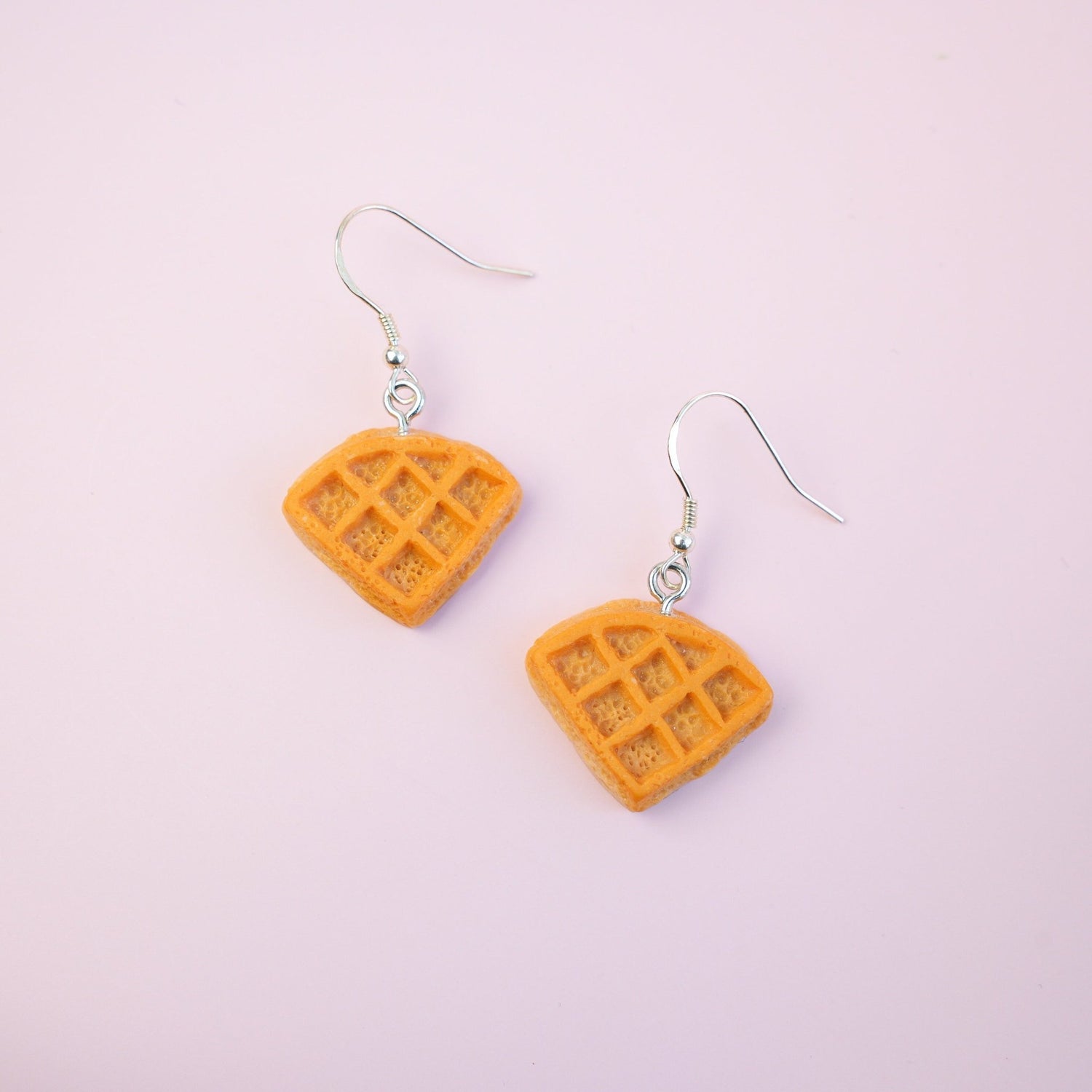 Waffle Dangle Earrings - Mini Story Co