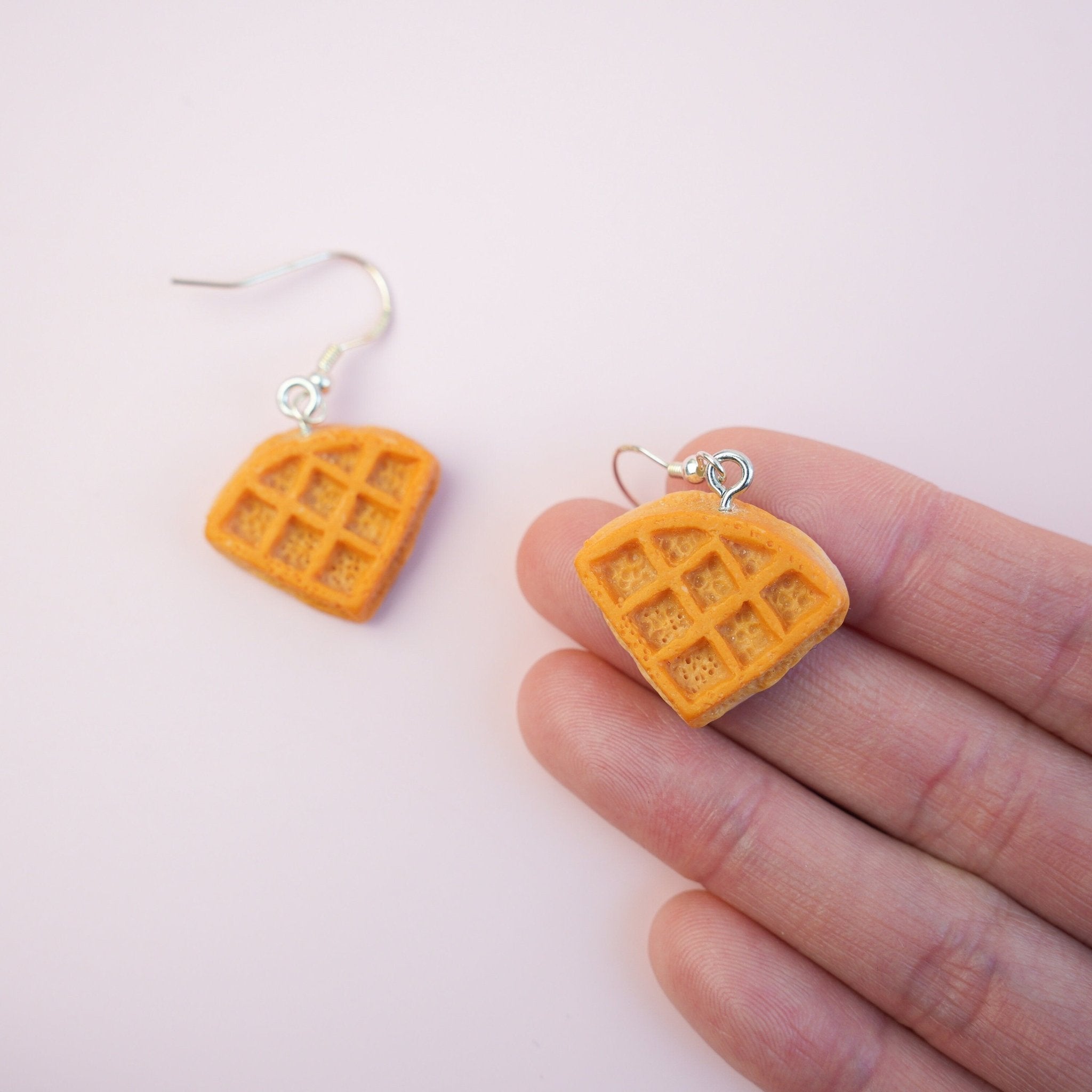 Waffle Dangle Earrings - Mini Story Co